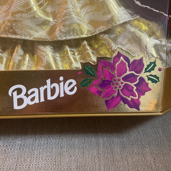 Matte 1996 Happy Holidays Special Edition Beautiful Barbie NEW Still In Box EUC - Picture 2 of 14